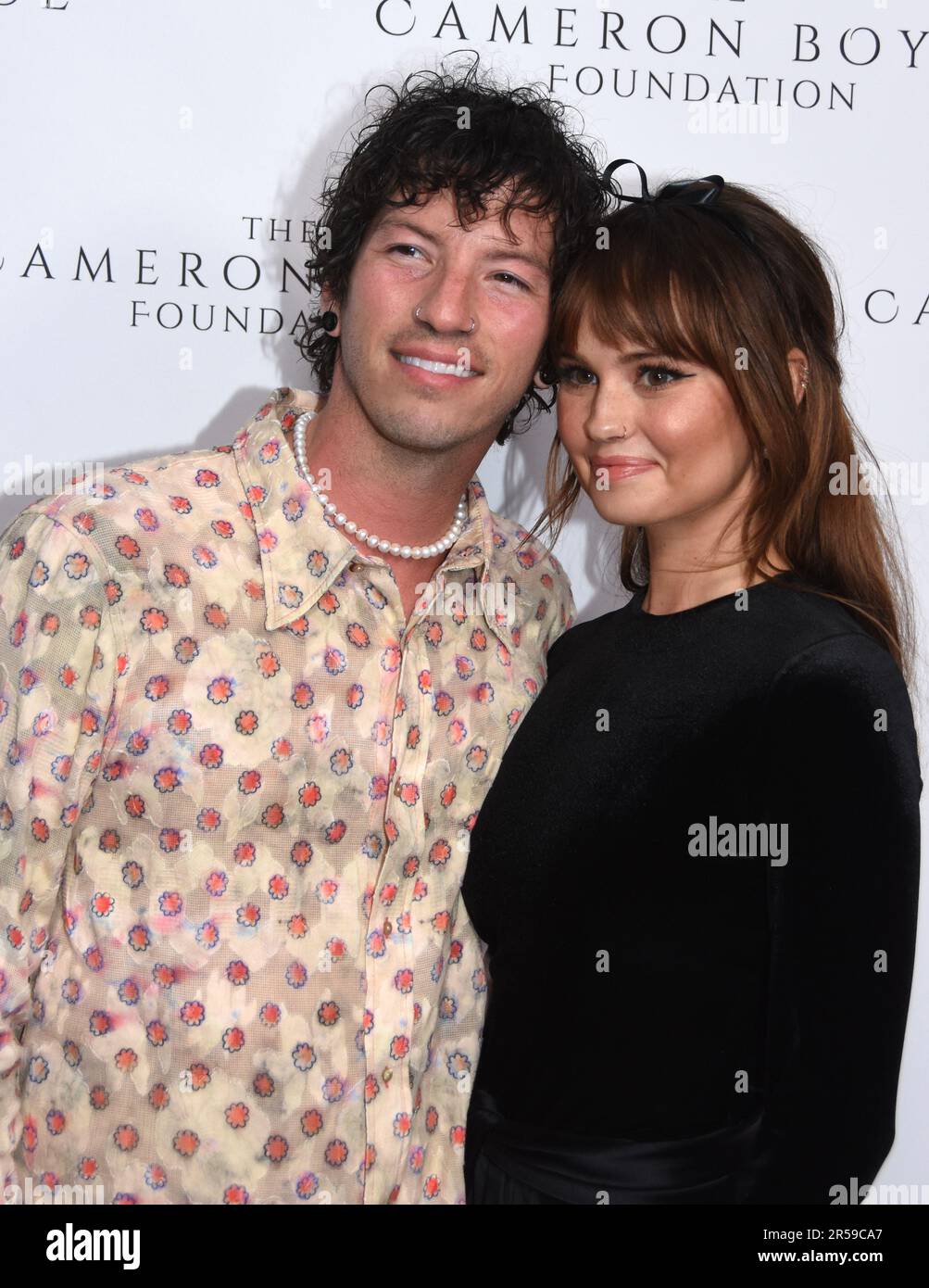 Los Angeles, California, USA 1st June 2023 Musician Josh Dun and Actress Debby  Ryan attend 2nd Annual Cam For A Cause Gala at Citizen News, Thompson Hotel  on June 1, 2023 in, image size:1003x1390