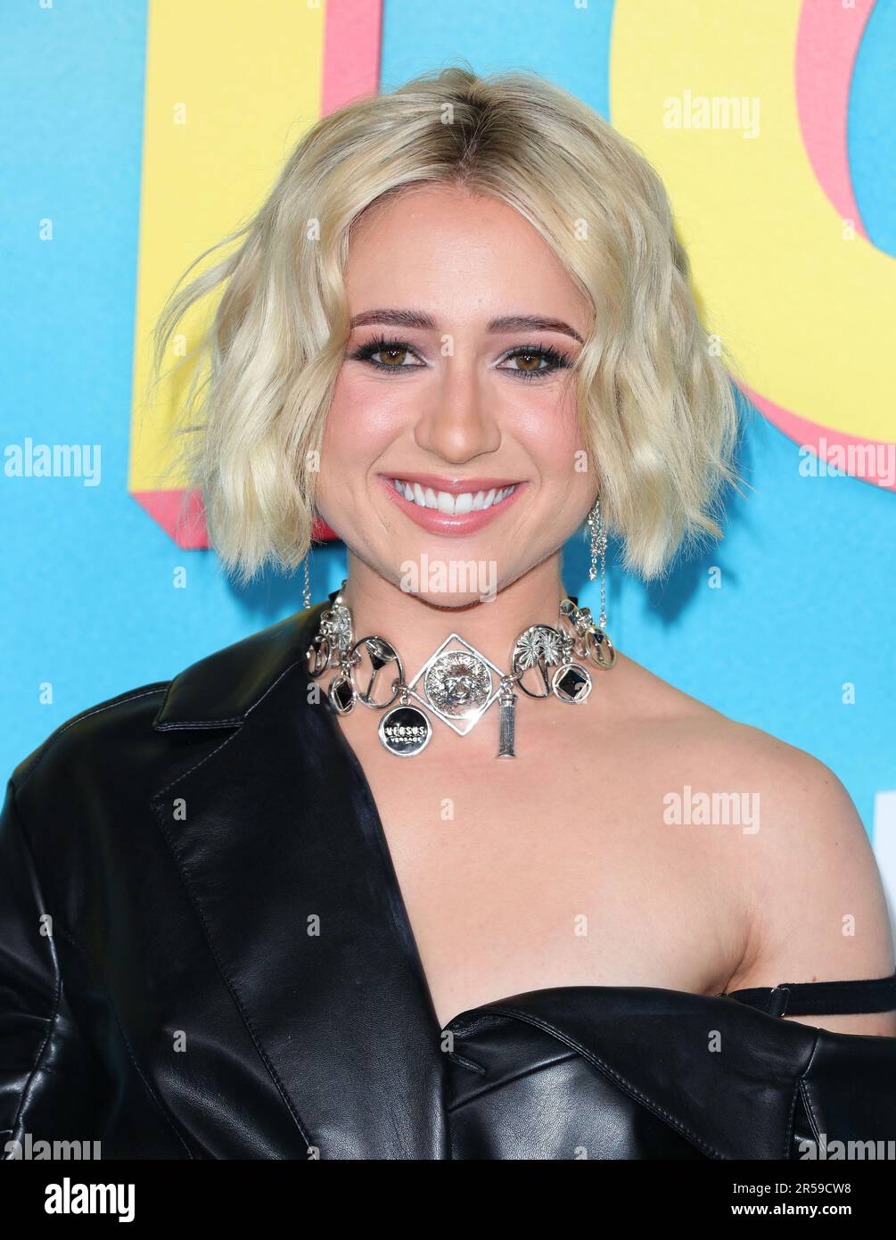 Lizze Broadway arrives at Based On A True Story Red Carpet Premiere