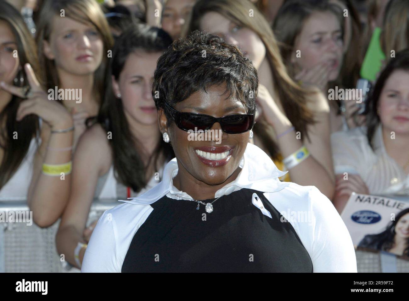 Marcia Hines The Australian Idol 2007 Grand Final held at Sydney Opera House, where the two