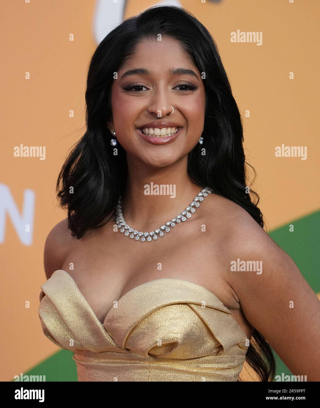 maitreyi ramakrishnan brown dress Maitreyi Ramakrishnan in our Archival Gold Brocade Tea-Length Skirt Se   Manish Malhotra