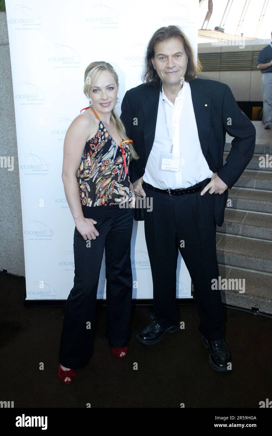 Brian Sherman of Voiceless and Imogen Bailey. Voiceless, The Fund For ...