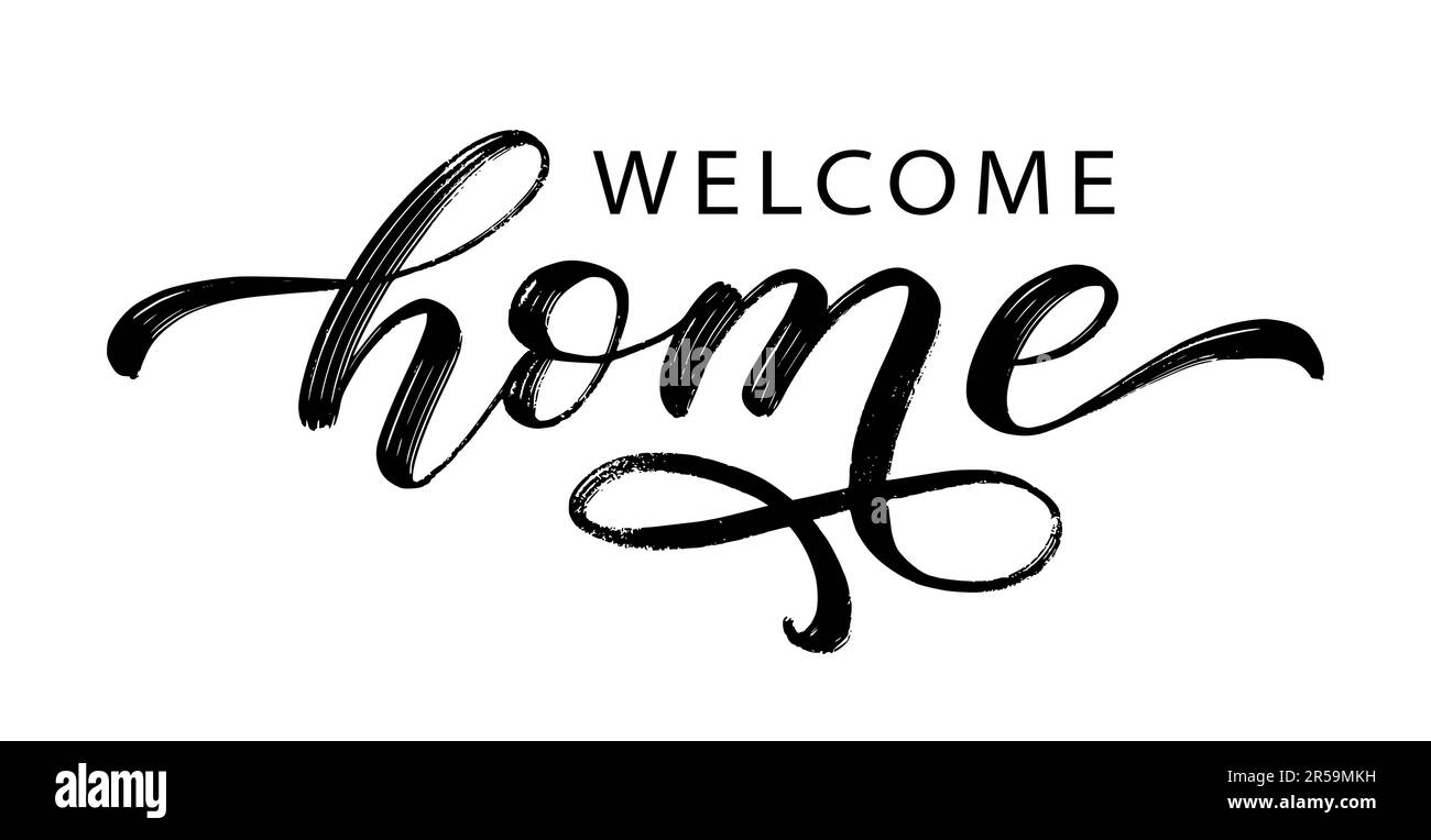 welcome home' Cut Out Stock Images & Pictures - Alamy