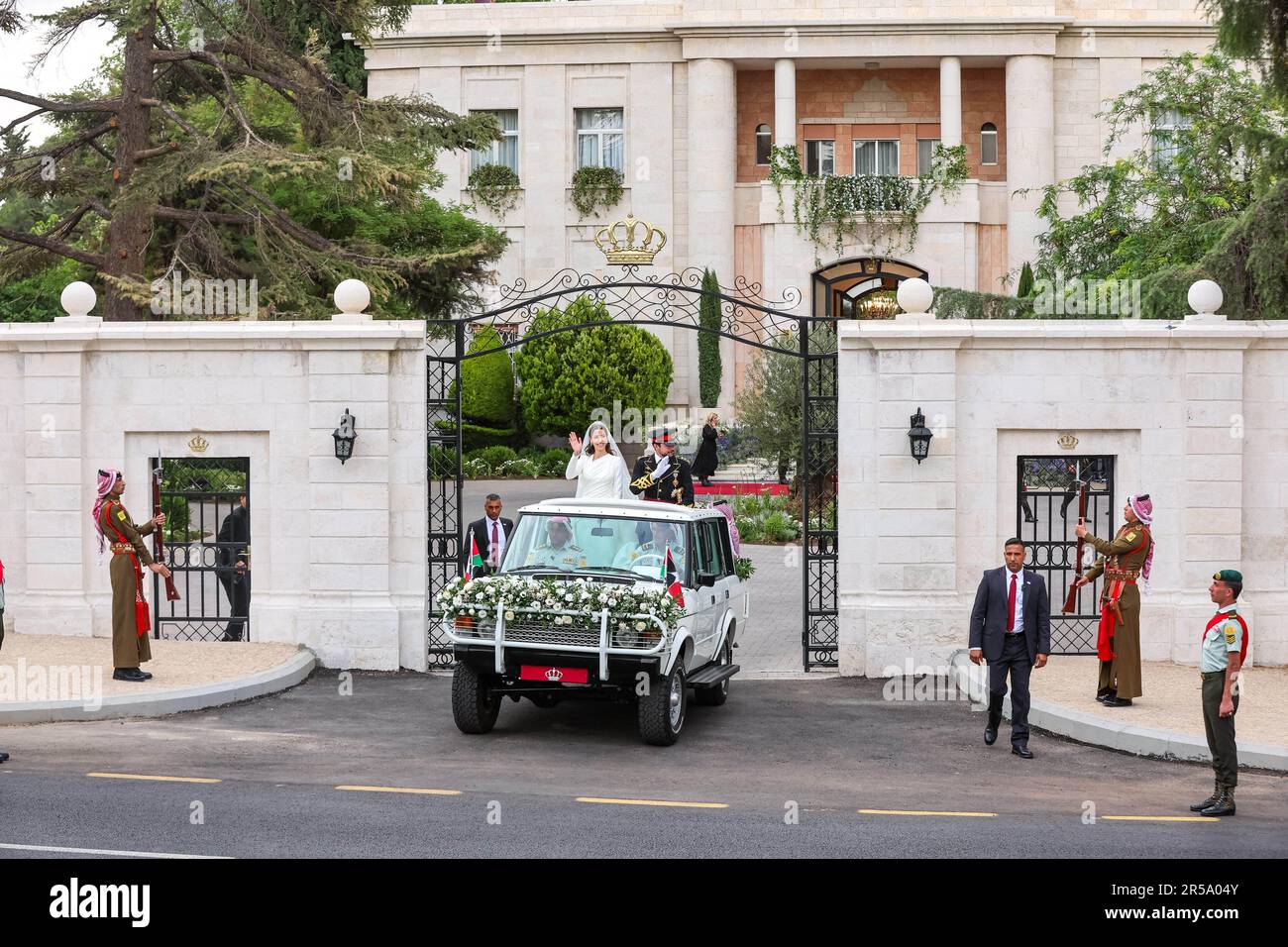 Amman, Jordan. 01st June, 2023. Jordan’s Crown Prince Al Hussein bin