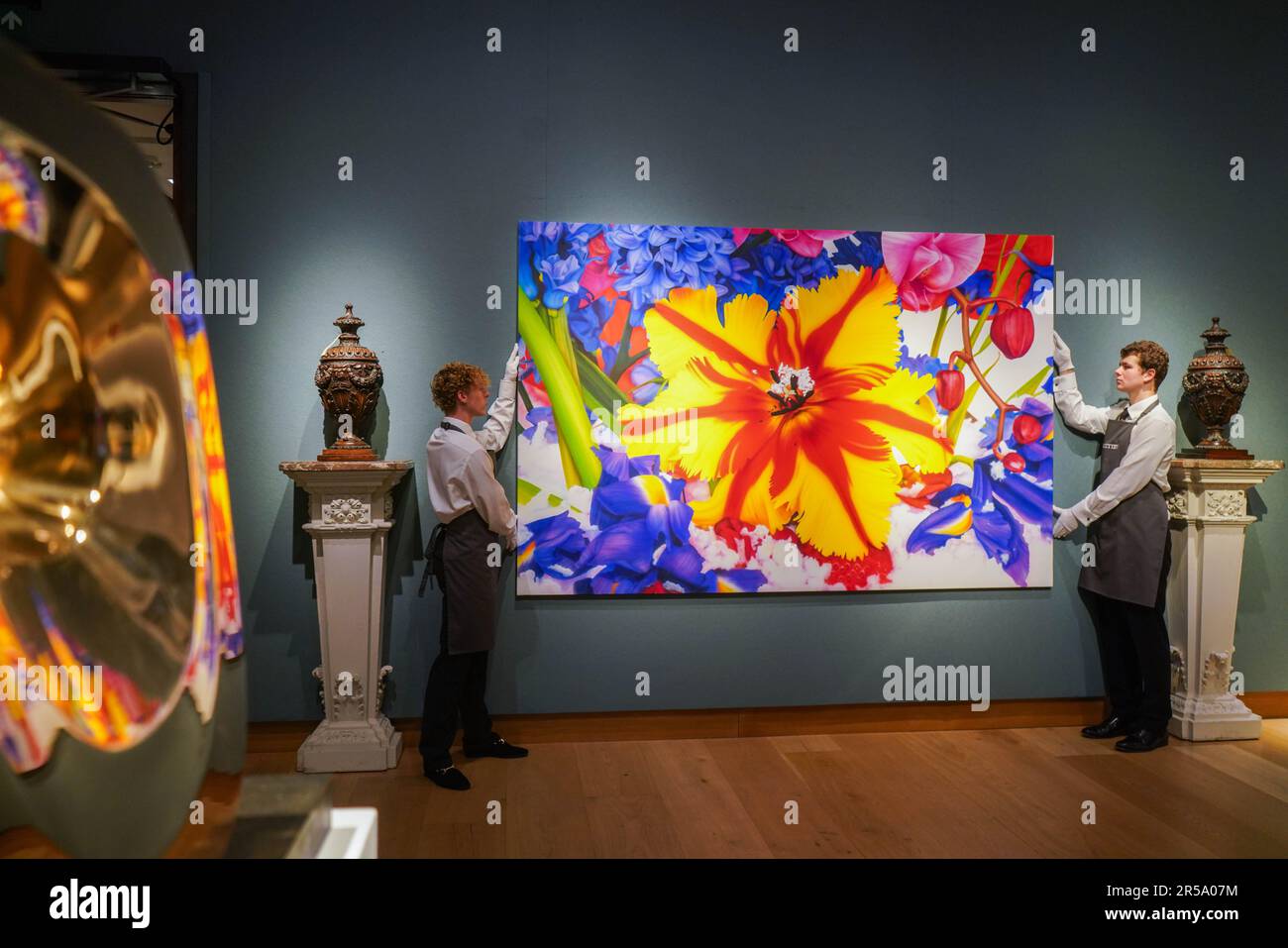 London UK. 2 June 2023 .MARC QUINN (B. 1964) Green House, Estimate GBP 30,000 –  50,000. The Robin and Rupert Hambro collection preview at Christie's London. The sale takes place on 8 June.Credit: amer ghazzal/Alamy Live News Stock Photo
