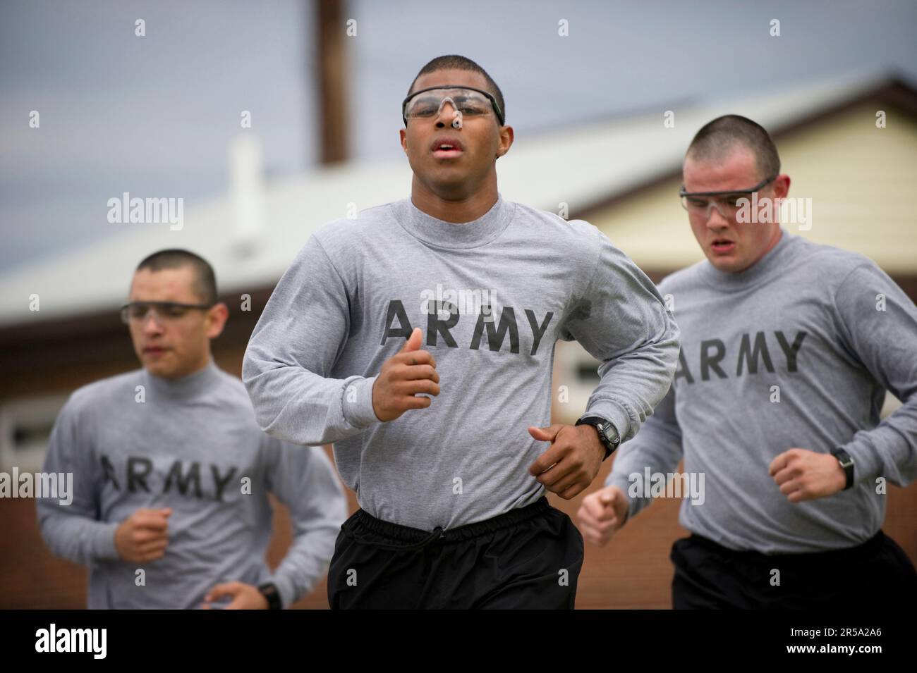 During their basic military training hires stock photography and