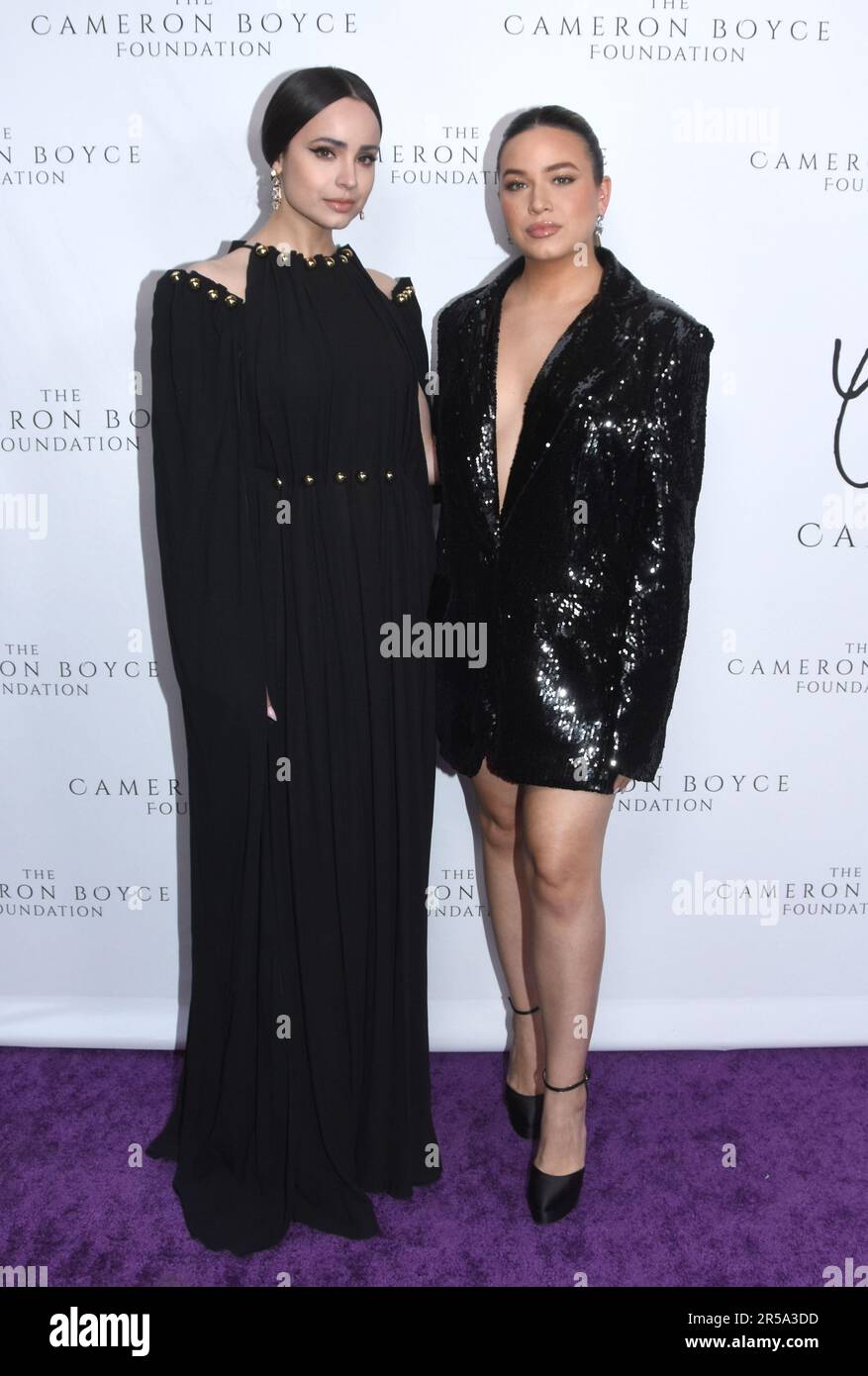 Los Angeles, California, USA 1st June 2023 Singer/Actress Sofia Carson and sister Paulina Char