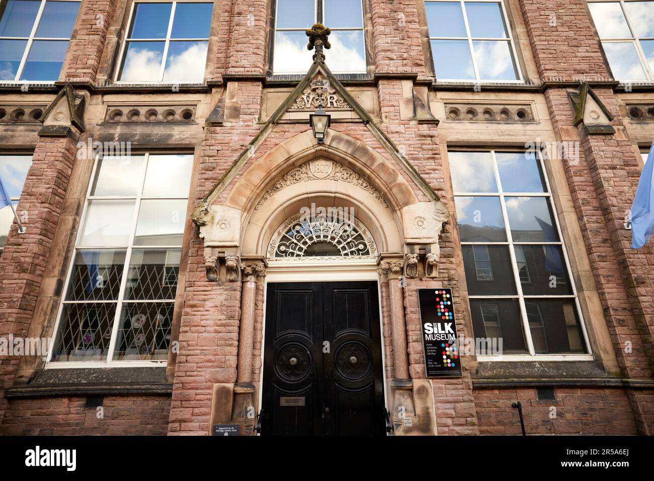 Macclesfield, Cheshire. Macclesfield Silk Museum Park Ln in the town