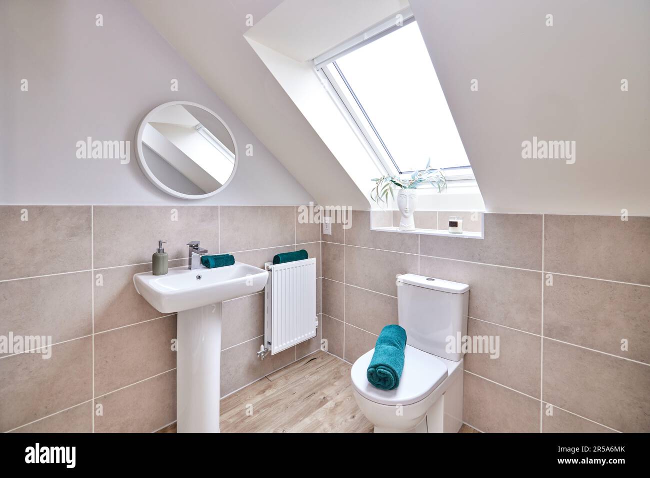 Show house bathroom Stock Photo