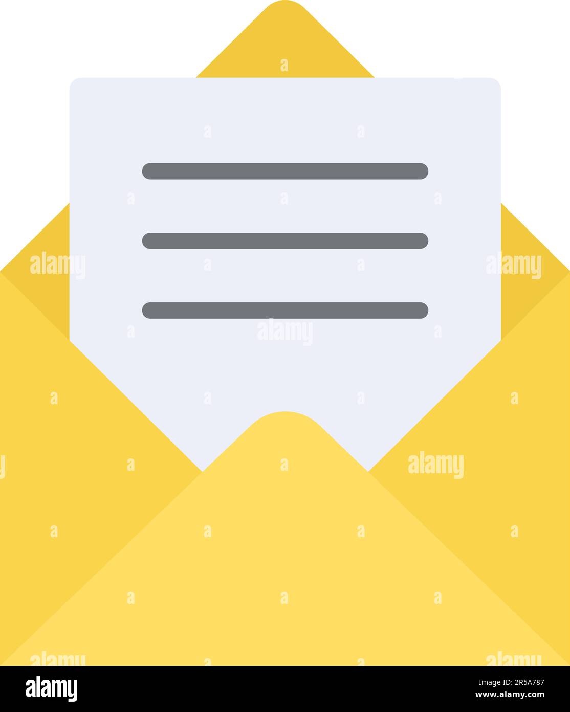 Letter icon vector image Stock Vector Image & Art - Alamy