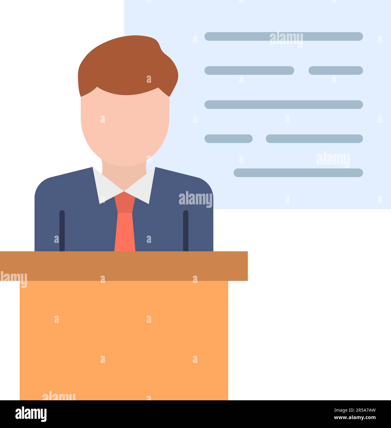 Lecture icon vector image Stock Vector Image & Art - Alamy