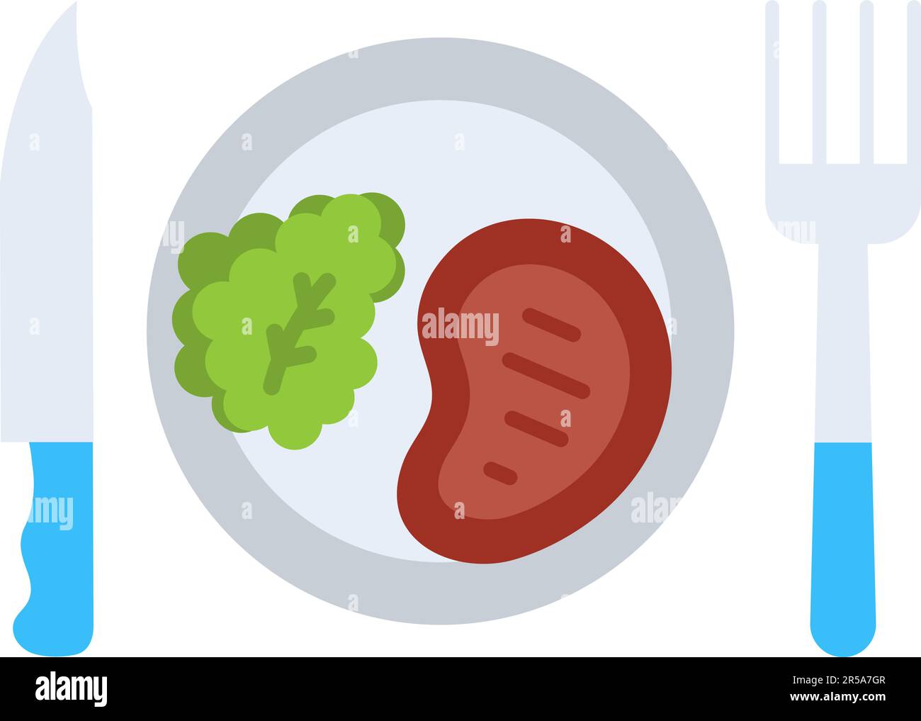 Meals icon vector image Stock Vector Image & Art - Alamy