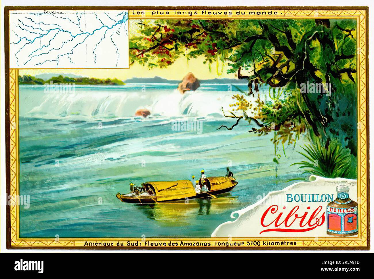 Belle Two Rivers Worlds rivers hi-res stock photography and images - Alamy