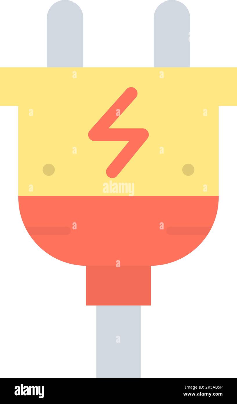 Plug connector icon outline hi-res stock photography and images - Alamy