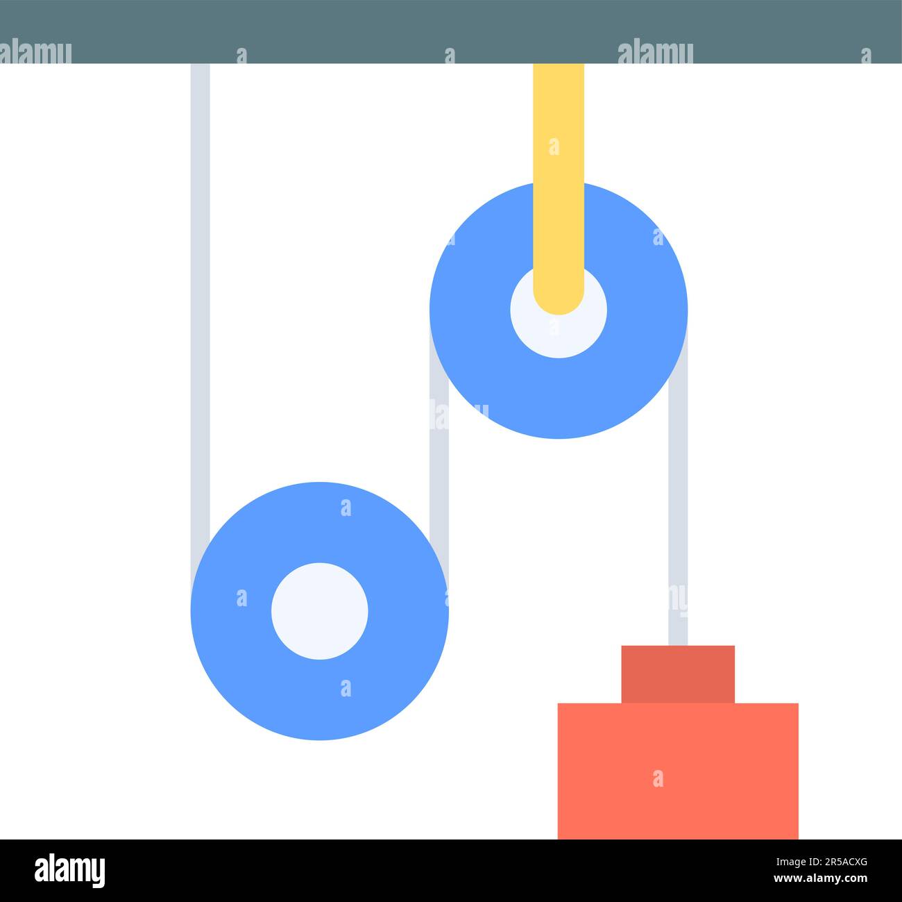 Pulley icon vector image Stock Vector Image & Art Alamy