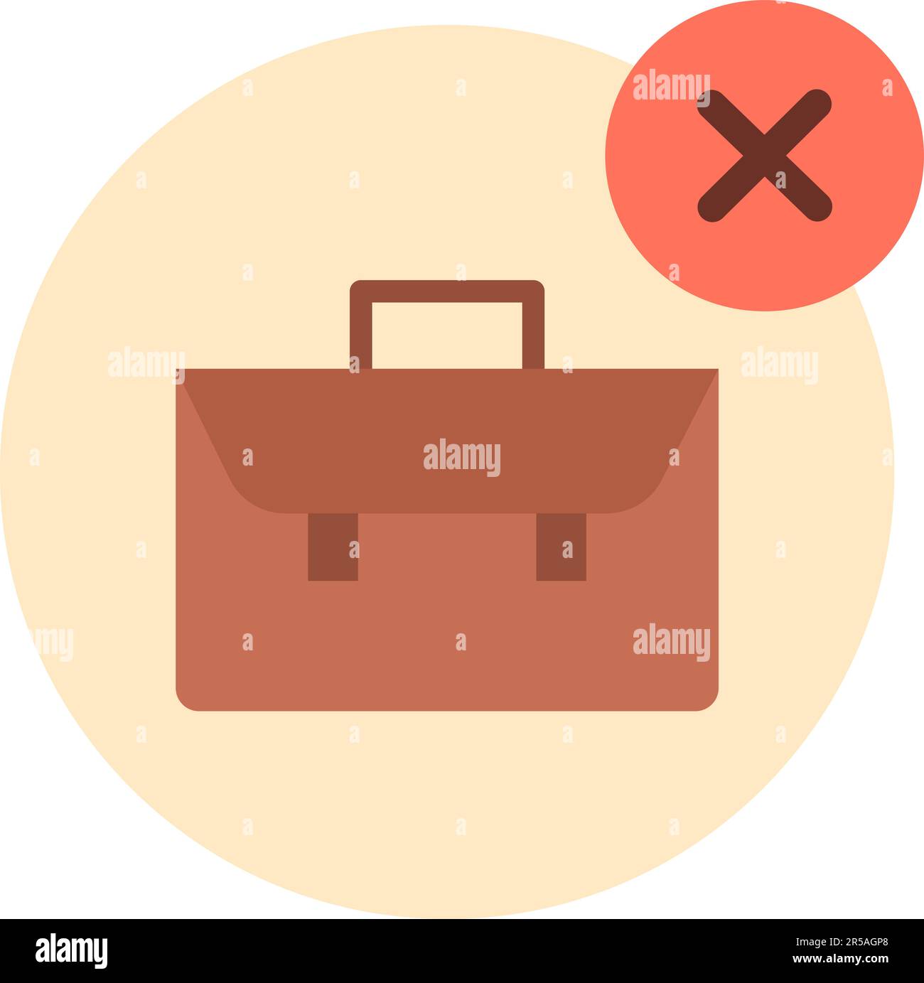 Unemployed icon vector image. Stock Vector