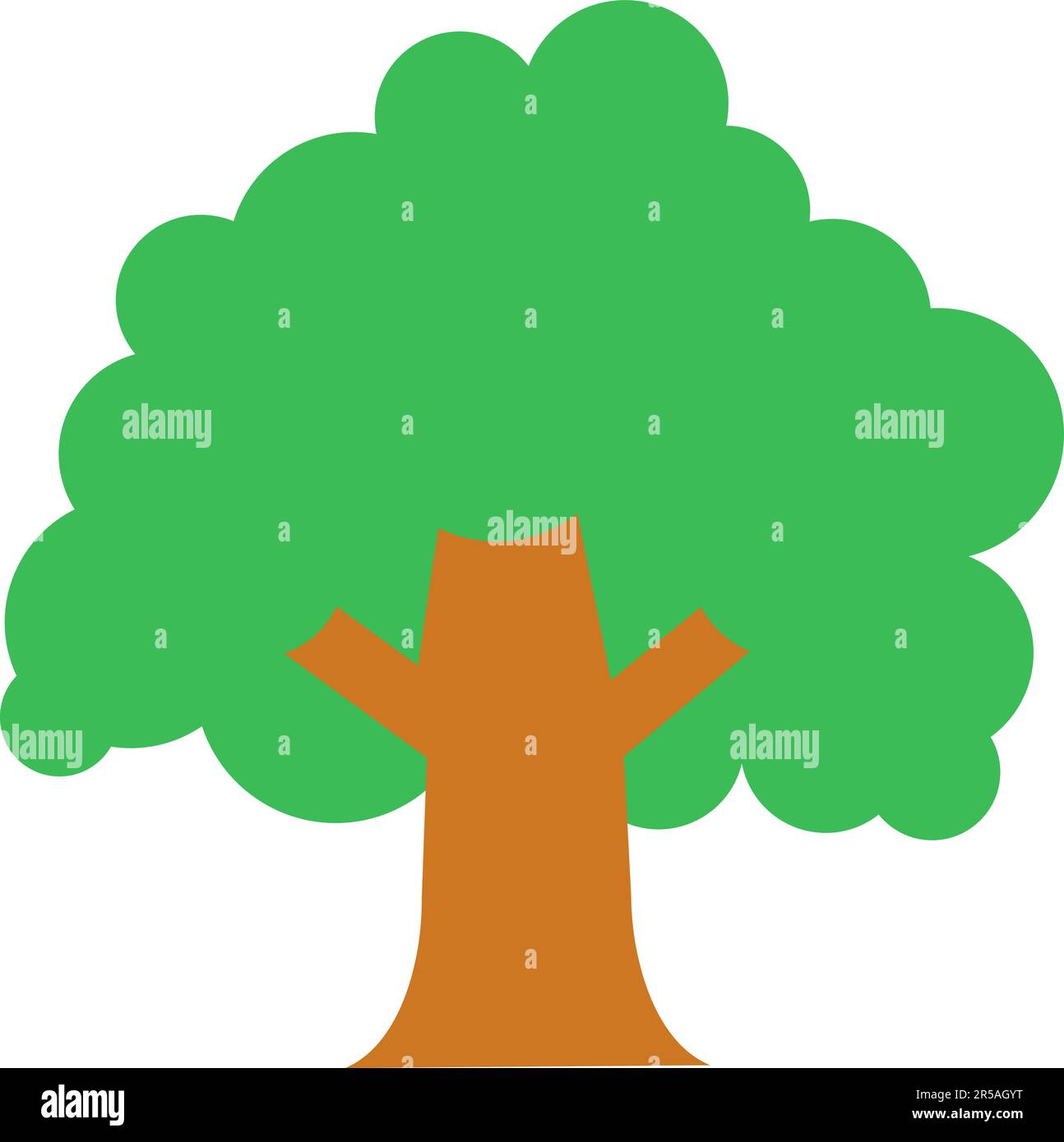Tree icon vector image Stock Vector Image & Art - Alamy