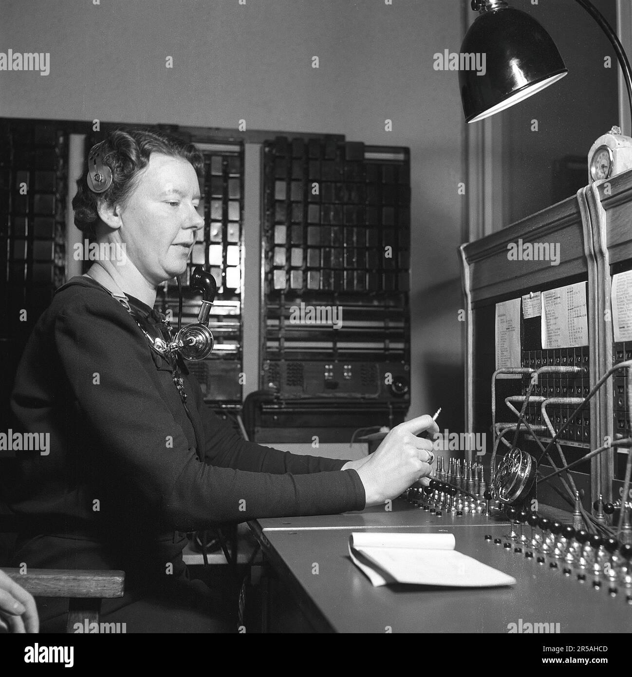1940s telephone operator hires stock photography and images Alamy