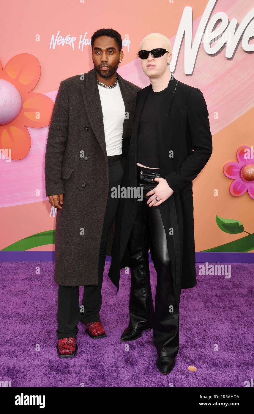 LOS ANGELES, CA - JUNE 01: (L-R) Shaun Ross and David Alan Madrick