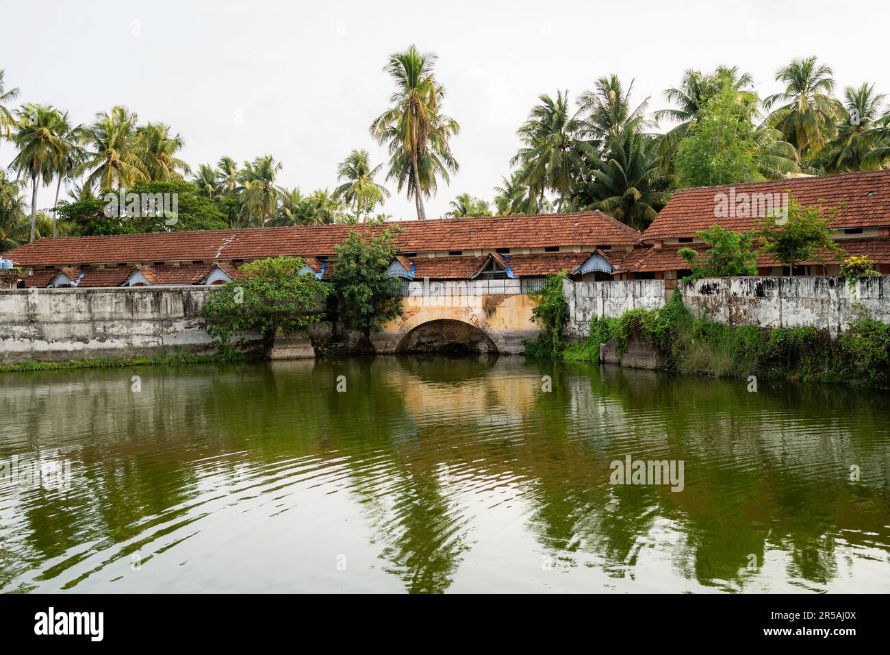 The Zainuddin Makhdoom Mosque is a famous mosque located in Ponnani in the Malappuram District of Kerala 20-05-2023 Stock Photo