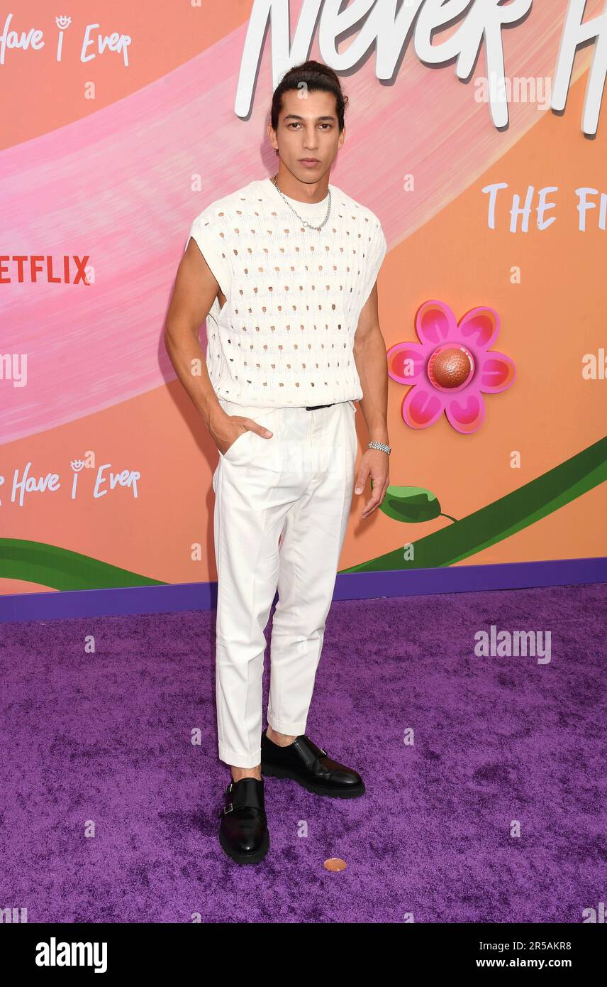 LOS ANGELES, CA JUNE 01 Benjamin Norris attends Netflix's "Never