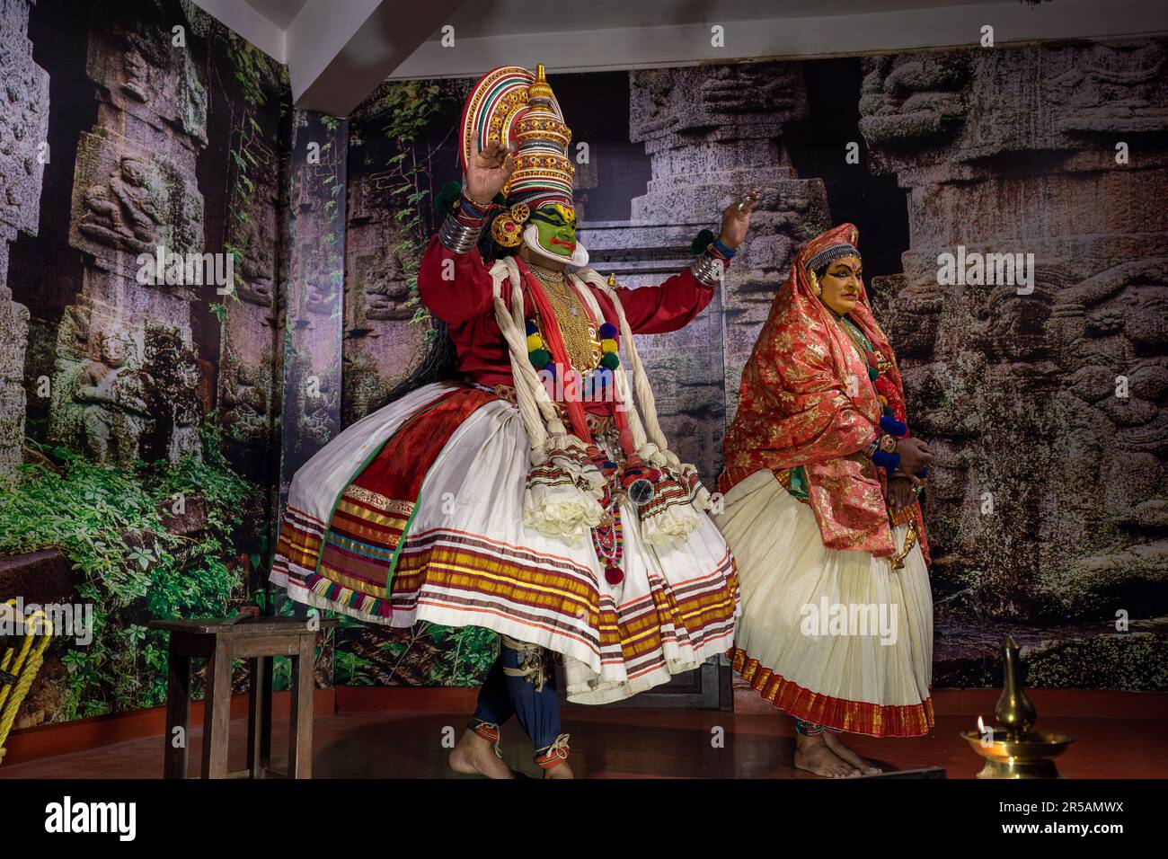 Kathakali S A Major Form Of Classical Indian Dance From Kerala, India ...