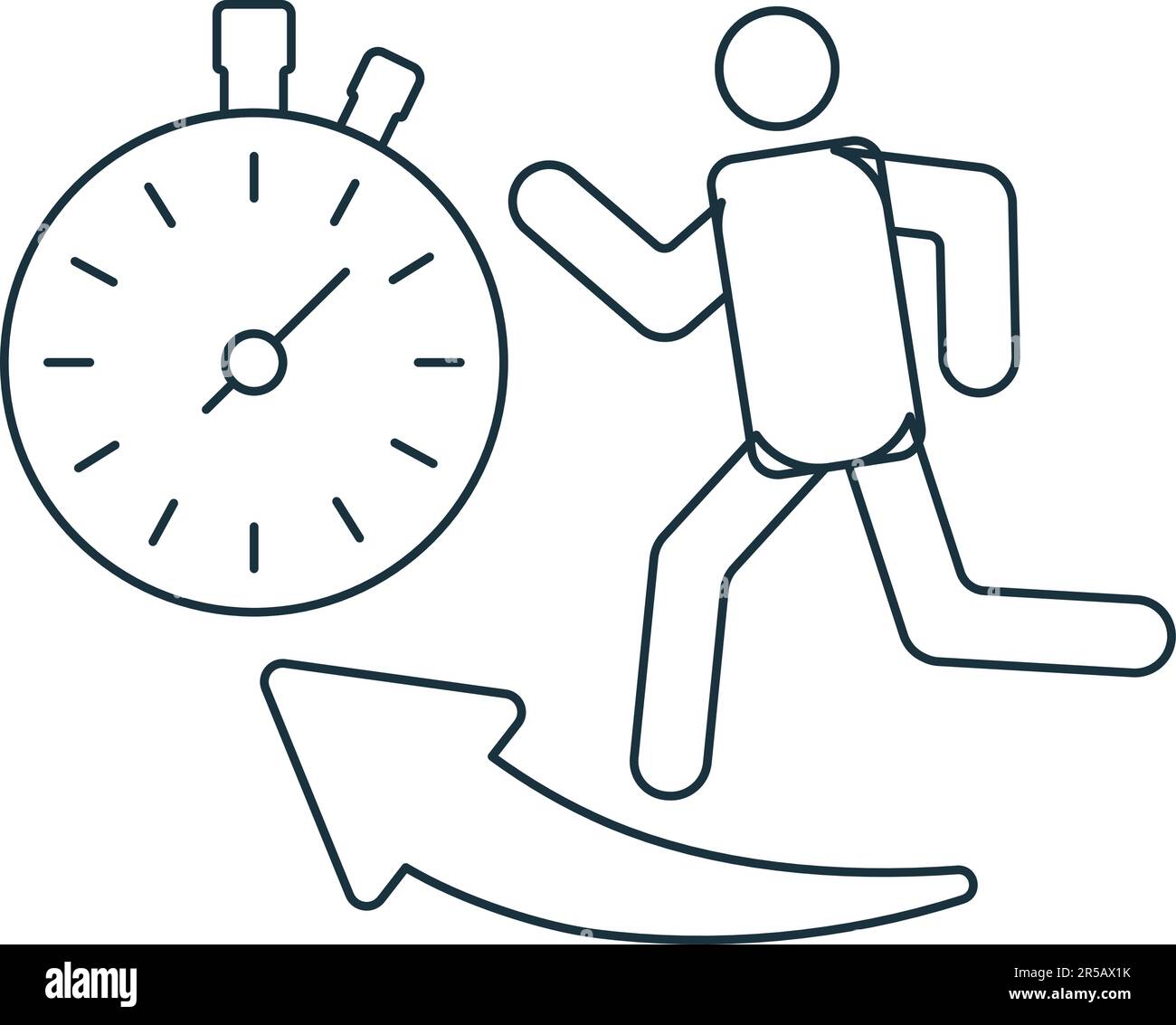 Acceleration icon. Monochrome simple sign from performance collection.  Acceleration icon for logo, templates, web design and infographics Stock  Vector Image & Art - Alamy