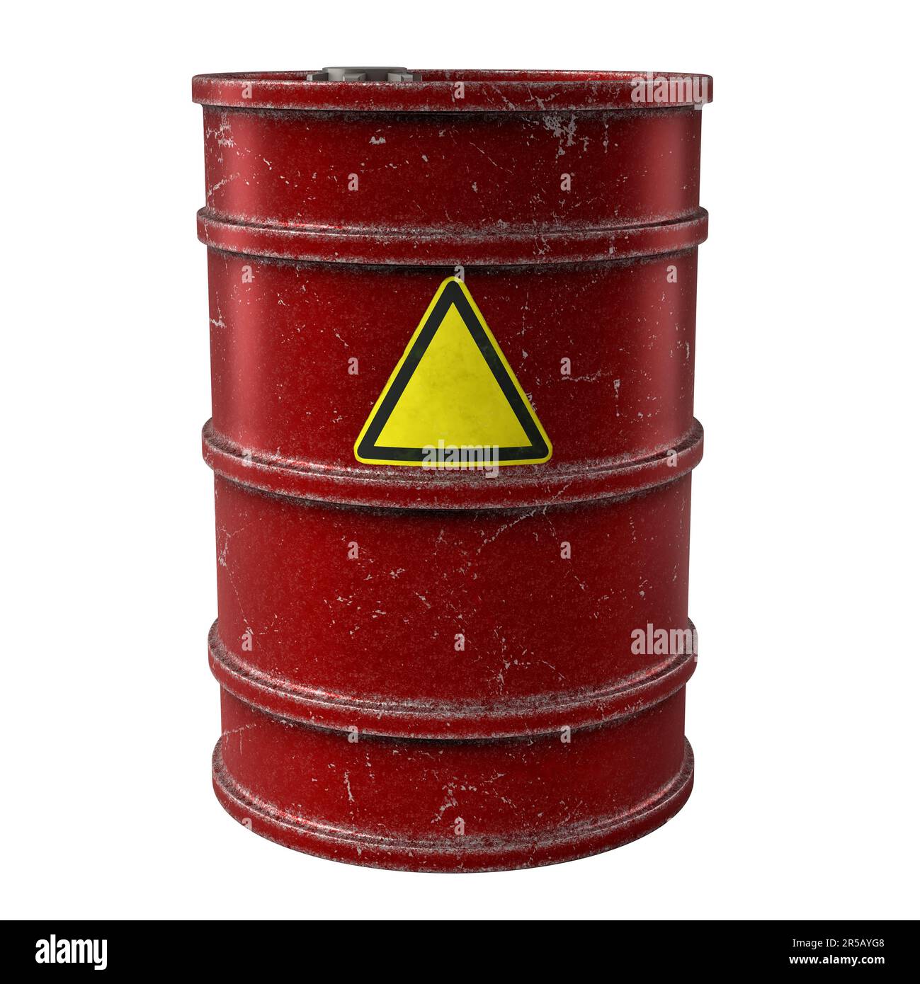Petrol warning Cut Out Stock Images & Pictures - Alamy