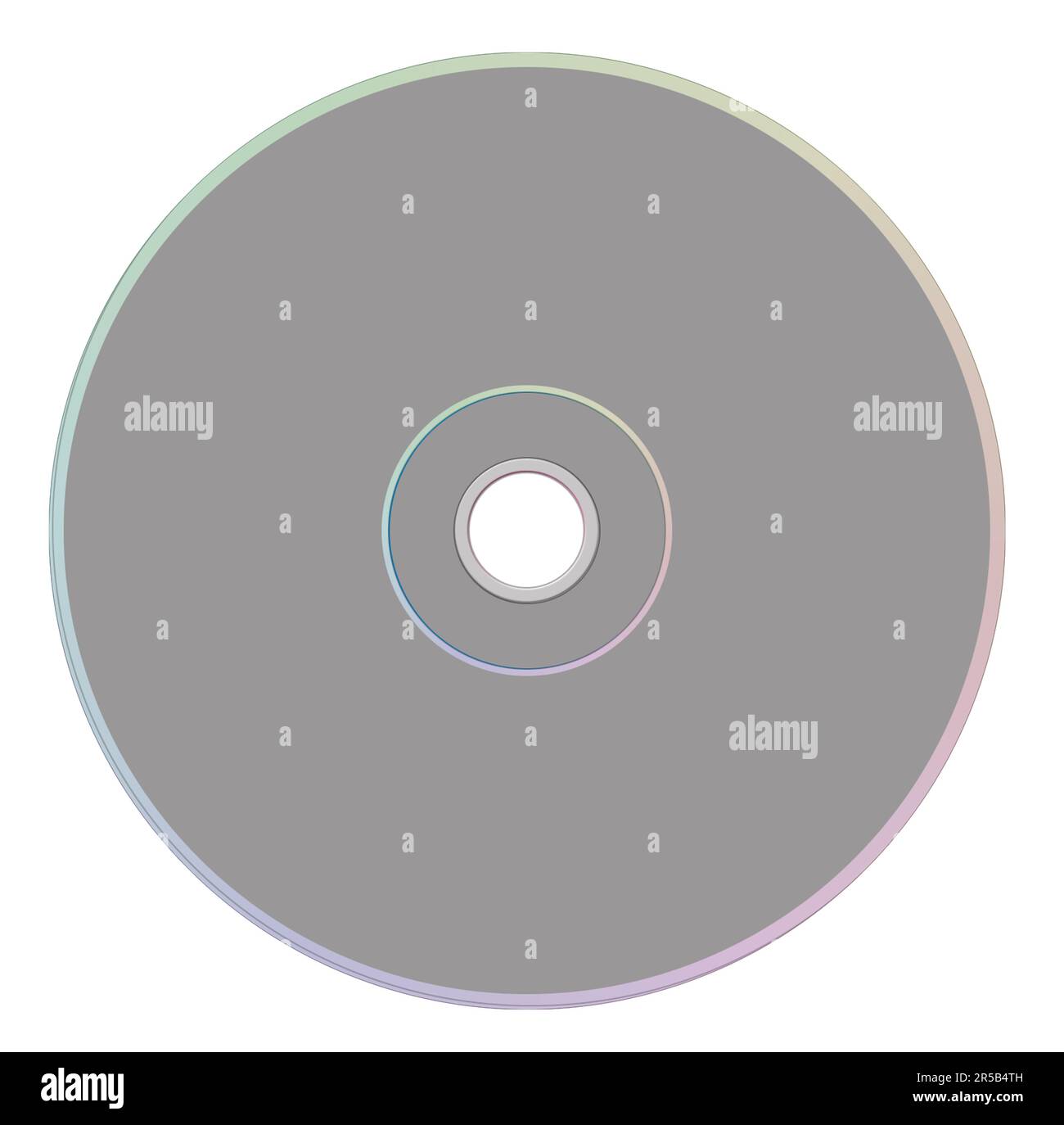 CD or DVD blank template grey for presentation layouts and design. 3D ...