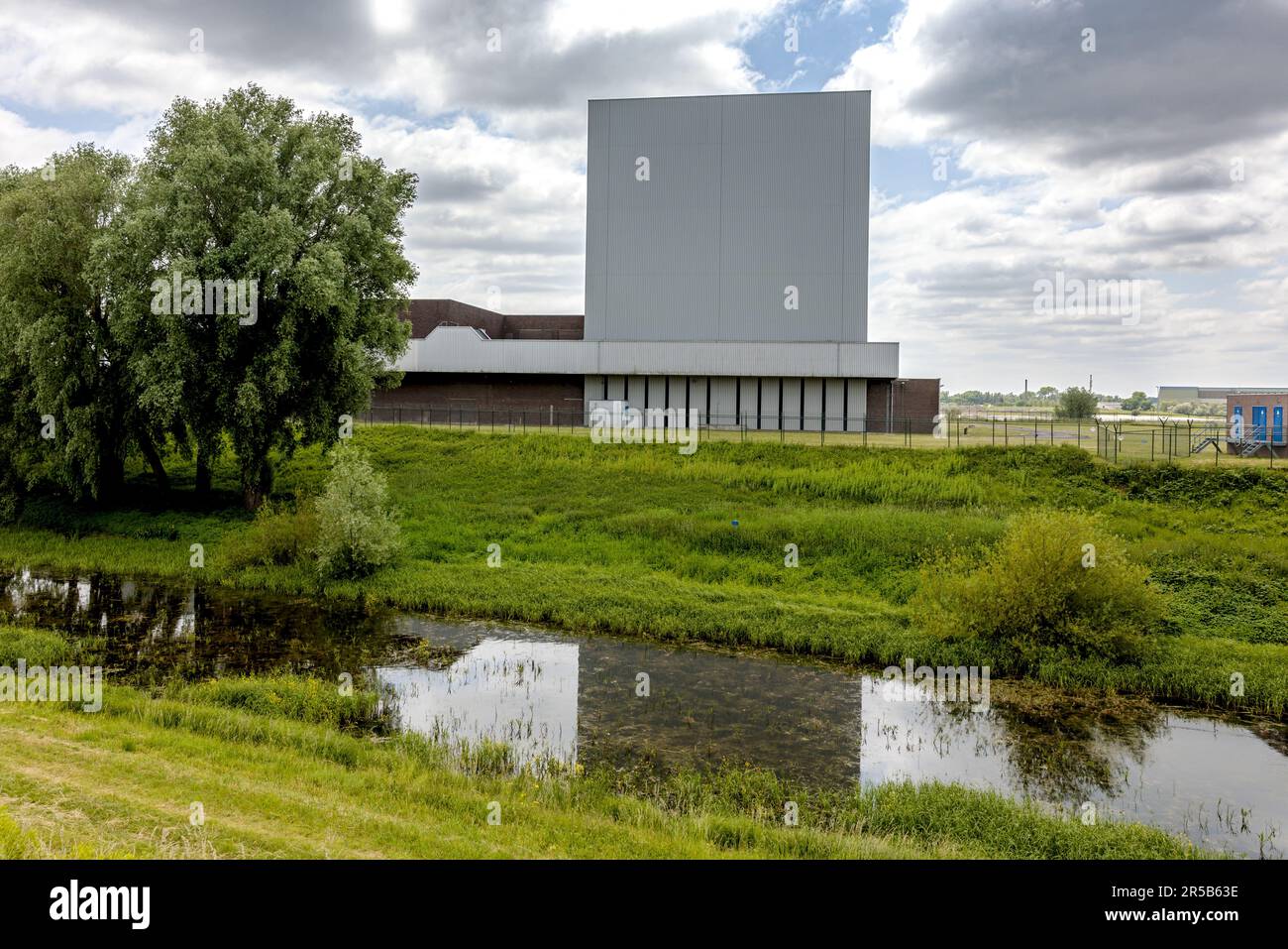 Netherlands, Dodewaard, 02062023 Exterior of the former nuclear