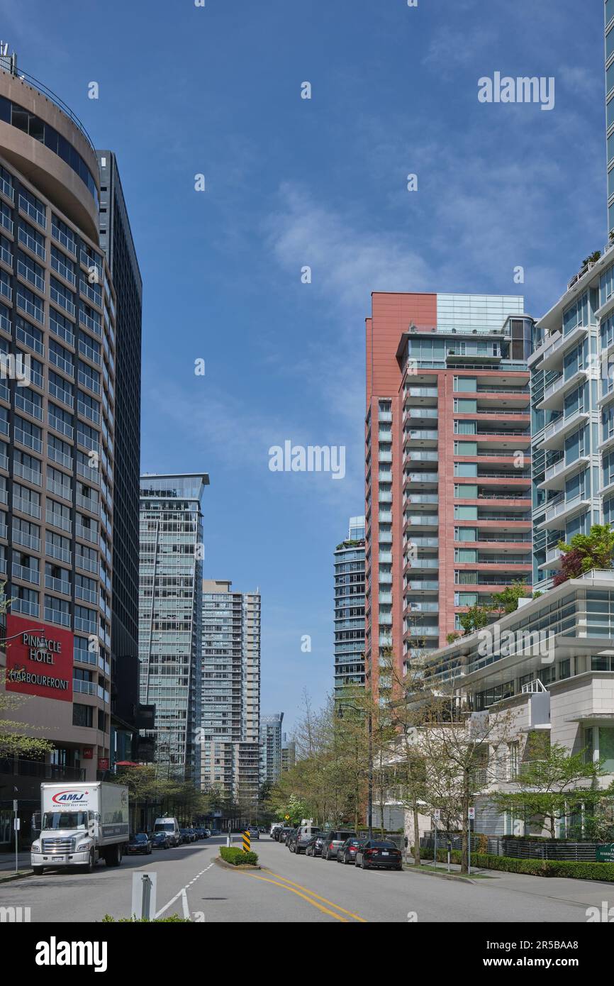 Downtown Vancouver, British Columbia, Canada Stock Photo
