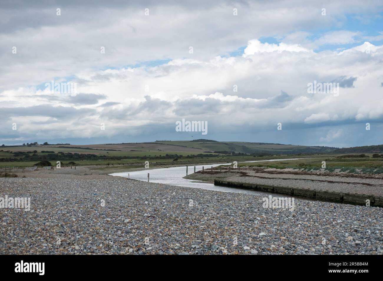 Beautiful Landscape Scenic View in East Sussex, between the towns of