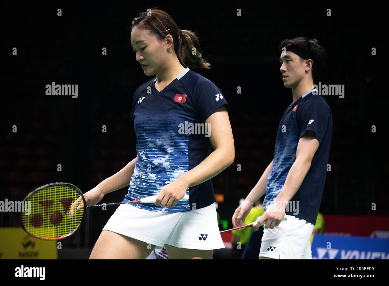 Bangkok, Thailand. 02nd June, 2023. Tang Chun Man (R) and Tse Ying Suet