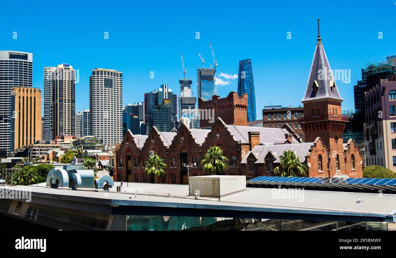 The Rocks - Sydney’s oldest historical area, New South Wales, Australia Stock Photo