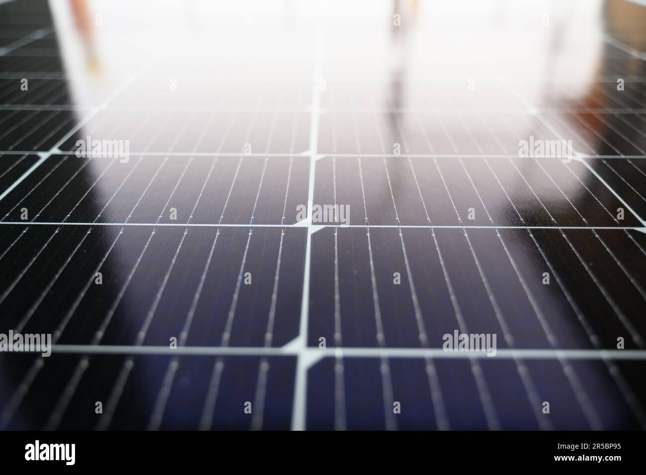 Power solar panels on house, Clean and green energy concept Stock Photo ...