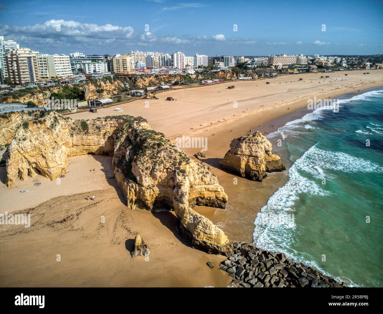 This breathtaking shot of Algarve, Portugal showcases the majestic ...