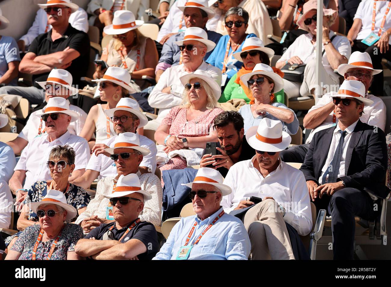 French open cheap white hats