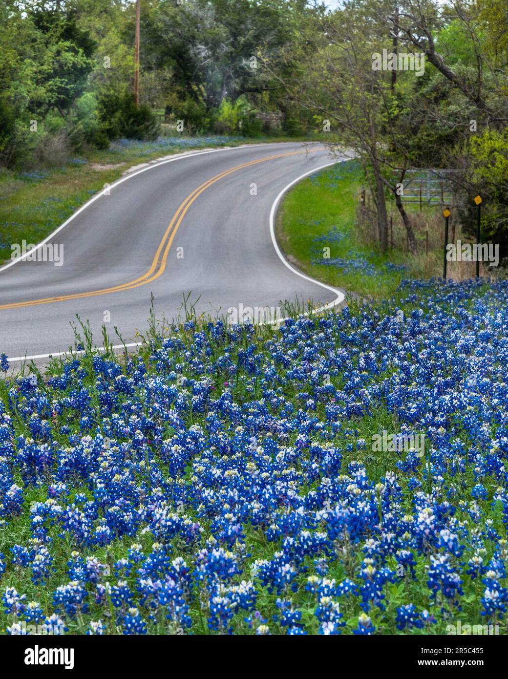 Back Roads Ennis Texas Stock Photo Alamy