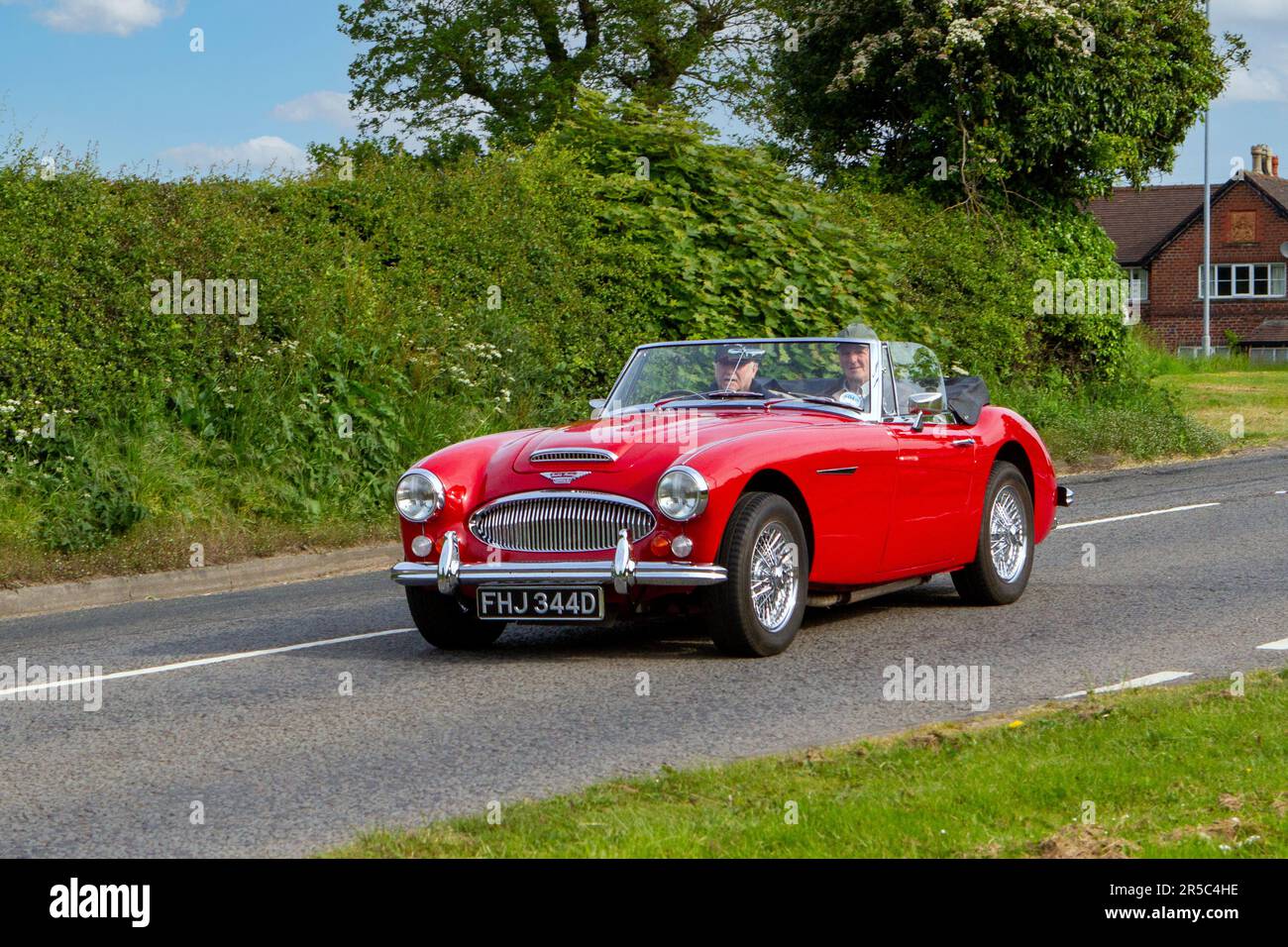 Classic vintage car, Yesteryear motors en route to Capesthorne Hall