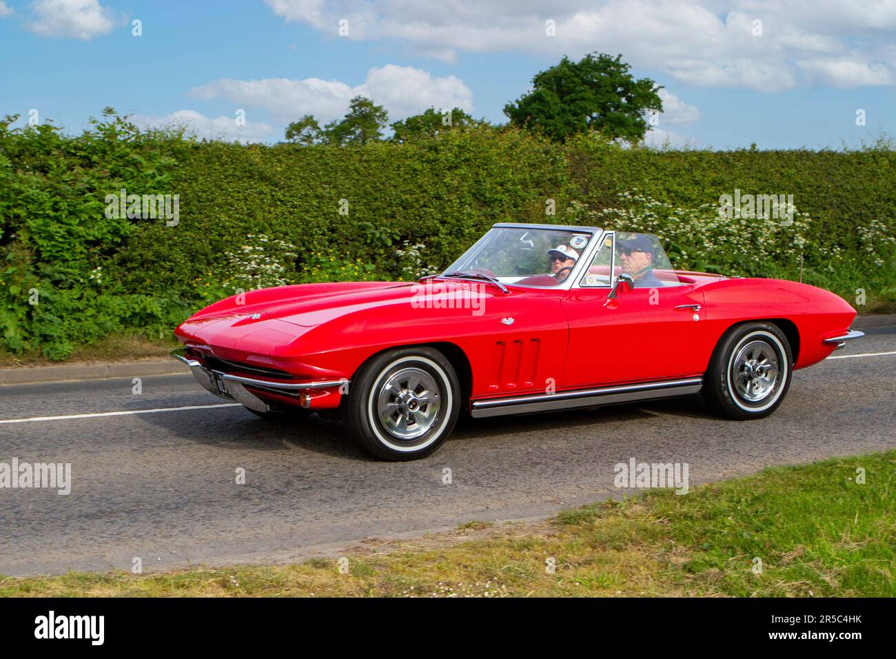 Classic vintage car, Yesteryear motors en route to Capesthorne Hall