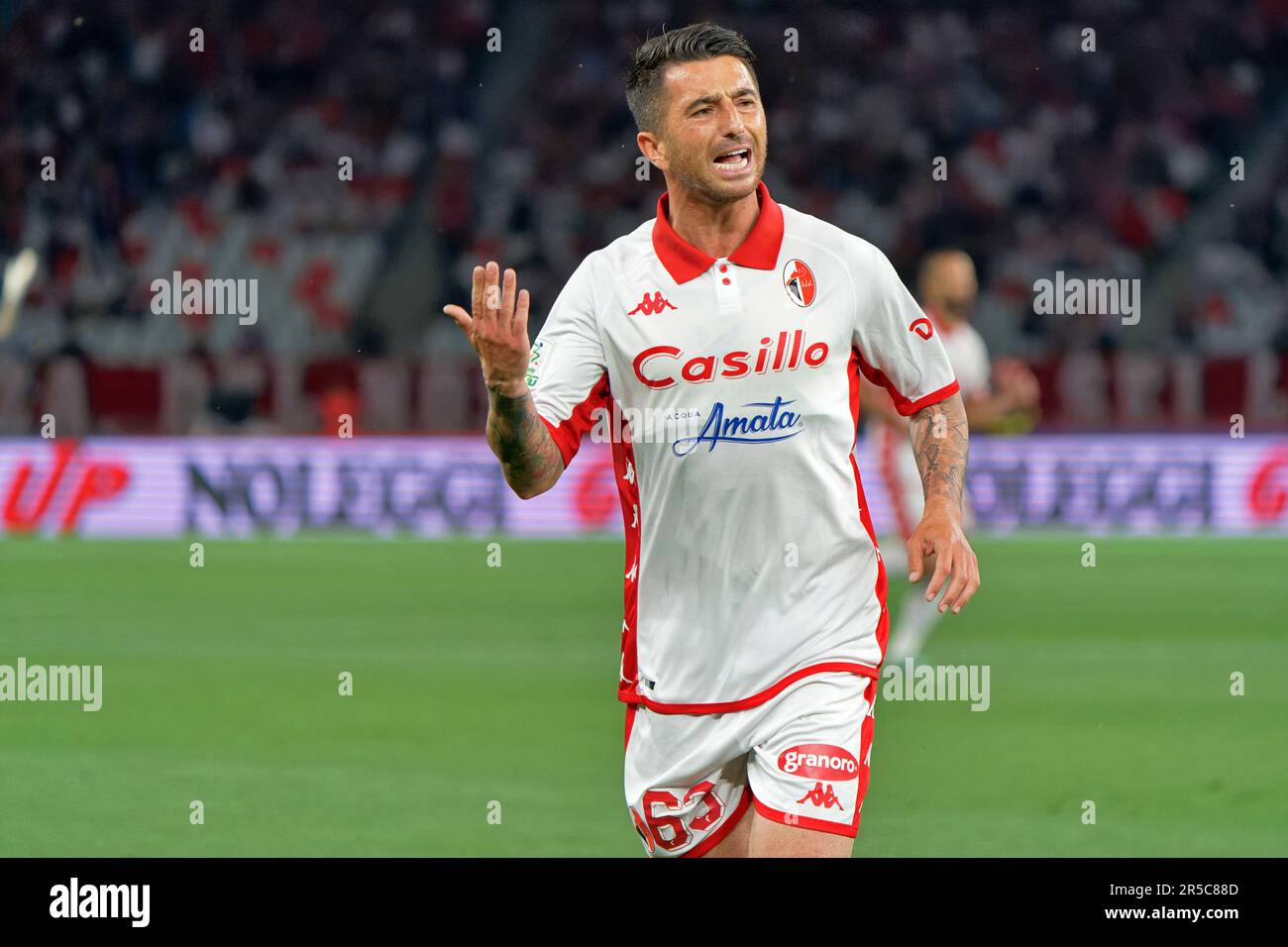 San Nicola stadium, Bari, Italy, September 03, 2022, Official Kombat Ball  Lega B 2022 - 2023 during SSC Bari vs SPAL - Italian soccer Serie B match  Stock Photo - Alamy