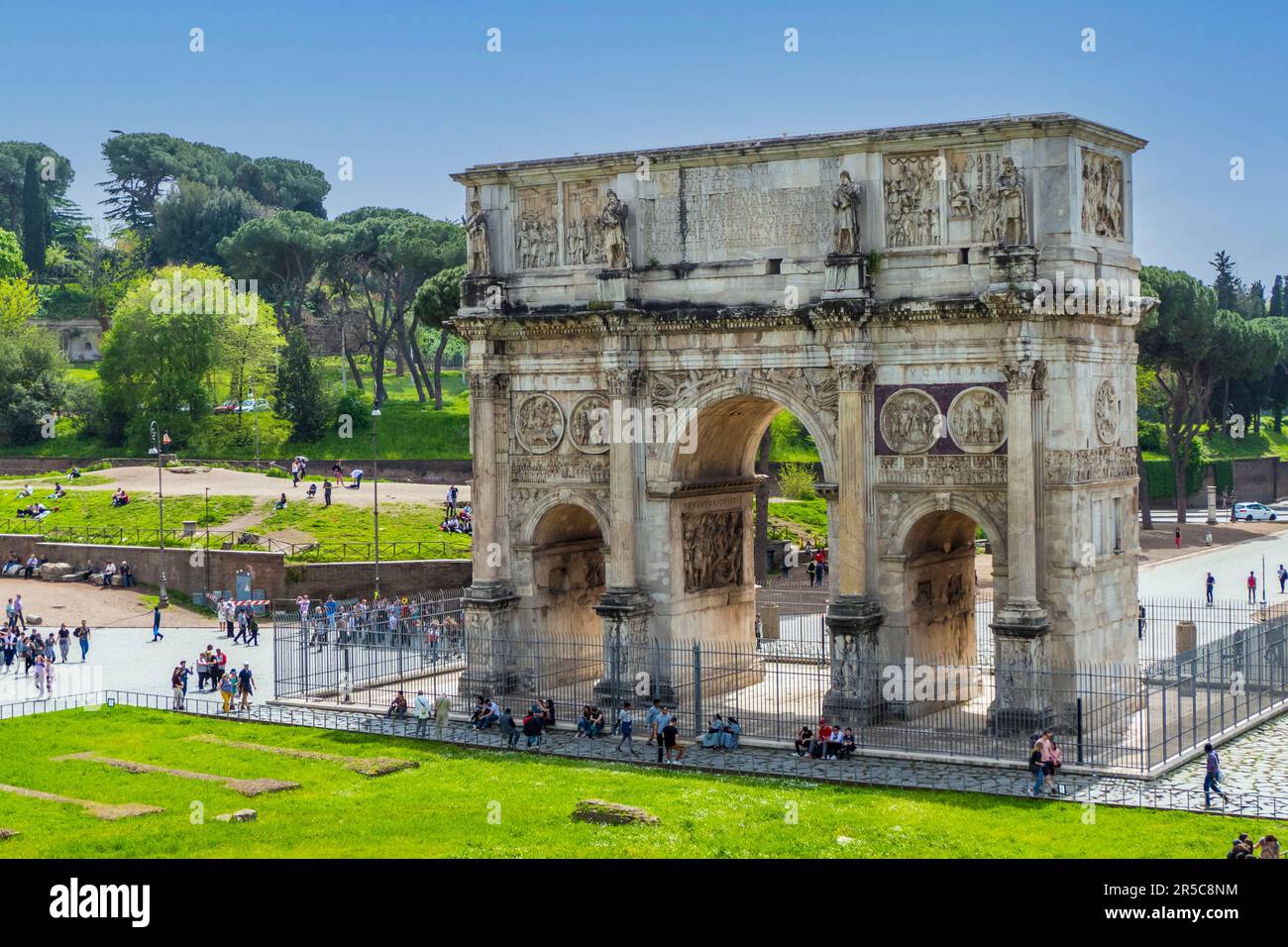 Rome colosseo aerial hi-res stock photography and images - Alamy