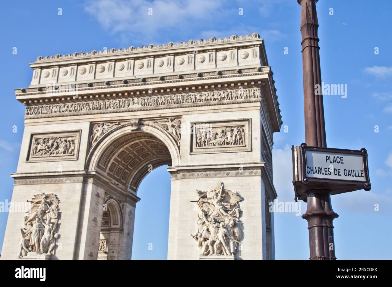 The Arc de Triomphe (Arc de Triomphe de lEtoile) is one of the most