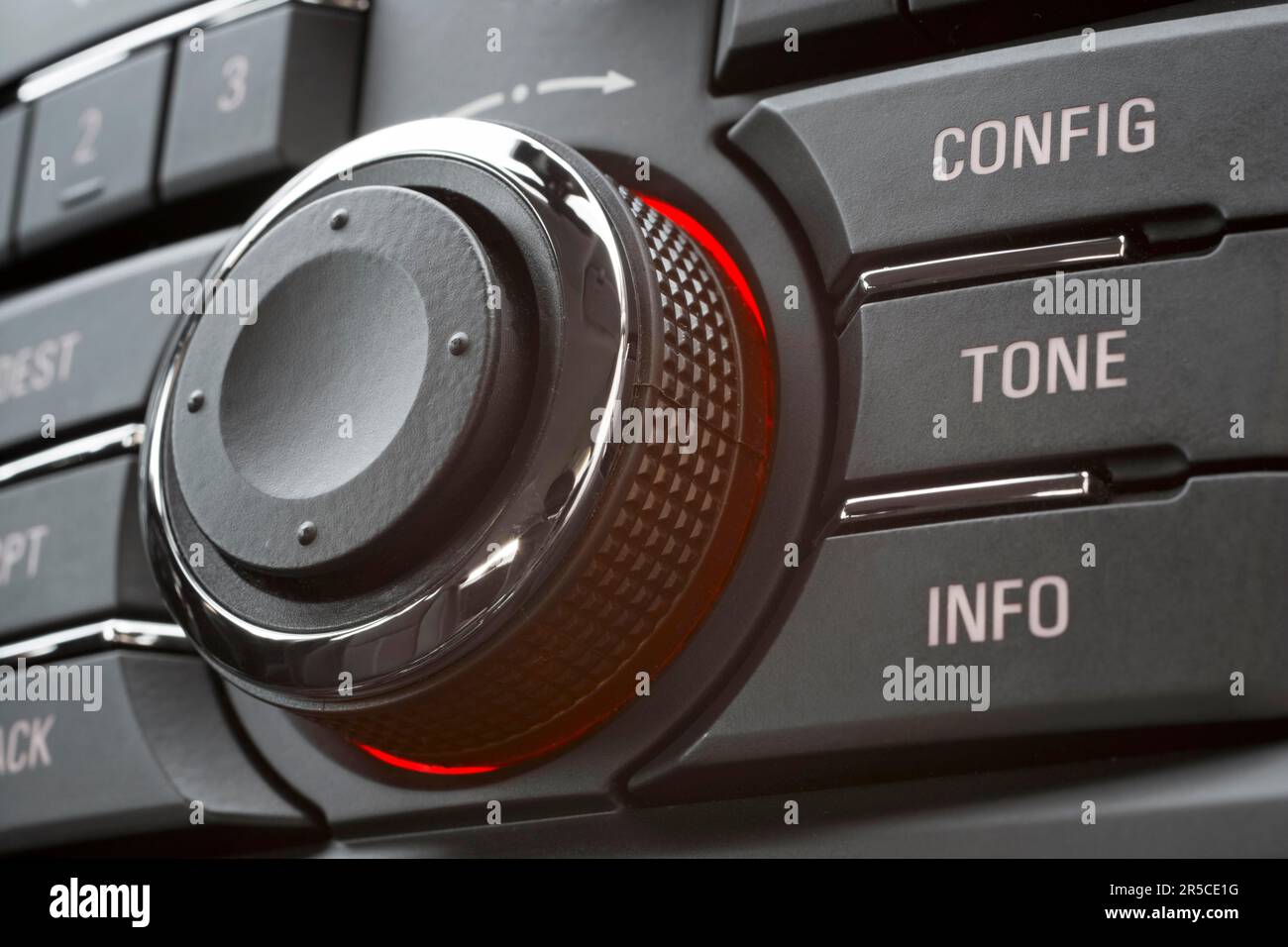 A modern car infotainment system in closeup Stock Photo Alamy