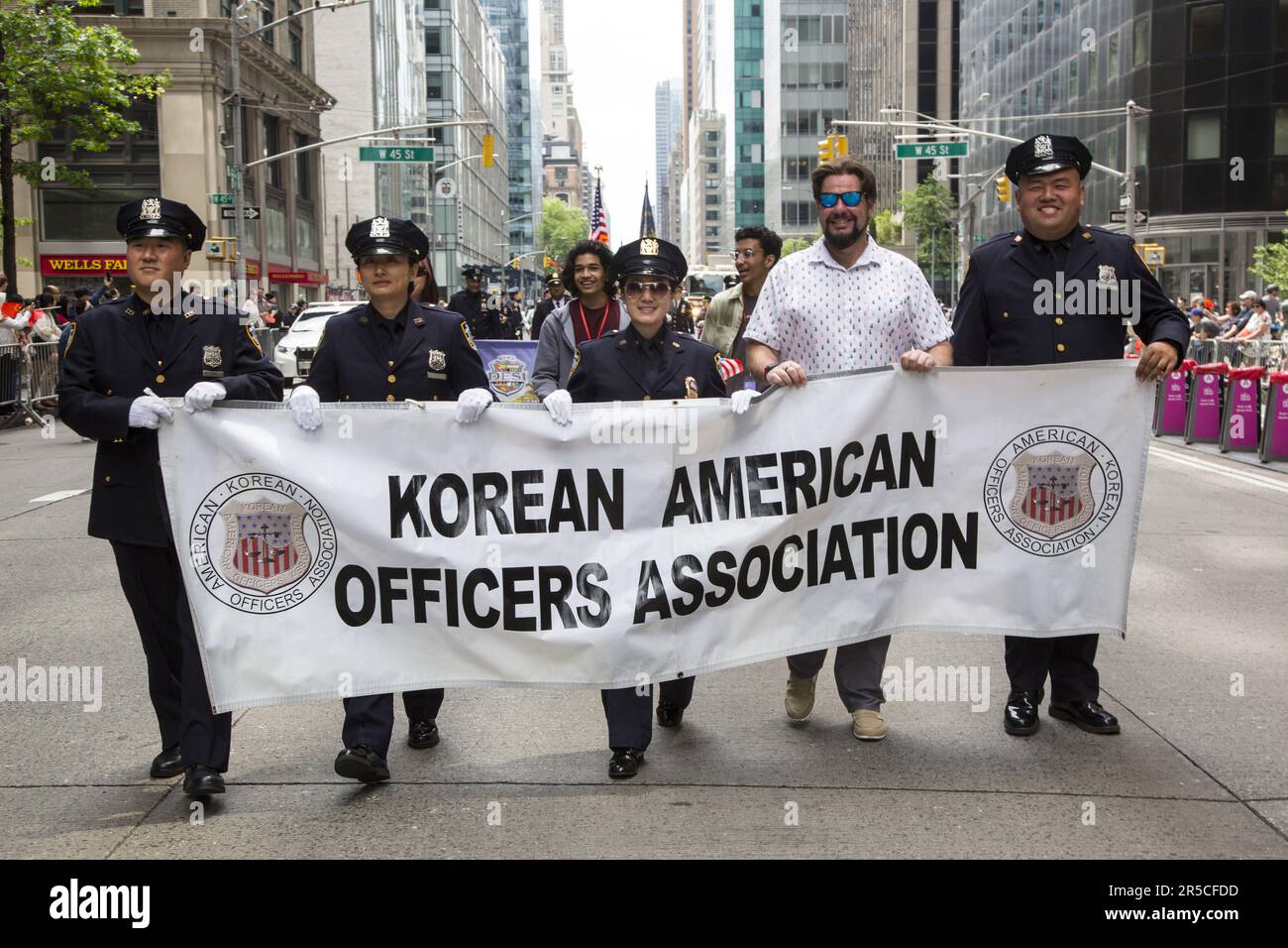 2023 Asian American Pacific Islander Heritage Parade in NYC marches up