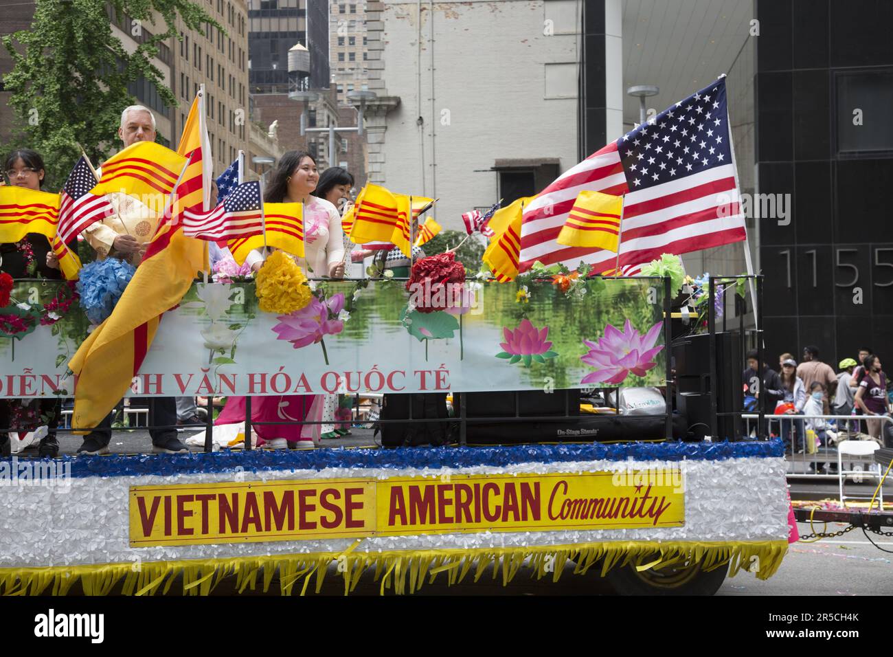 2023 Asian American Pacific Islander Heritage Parade in NYC marches up
