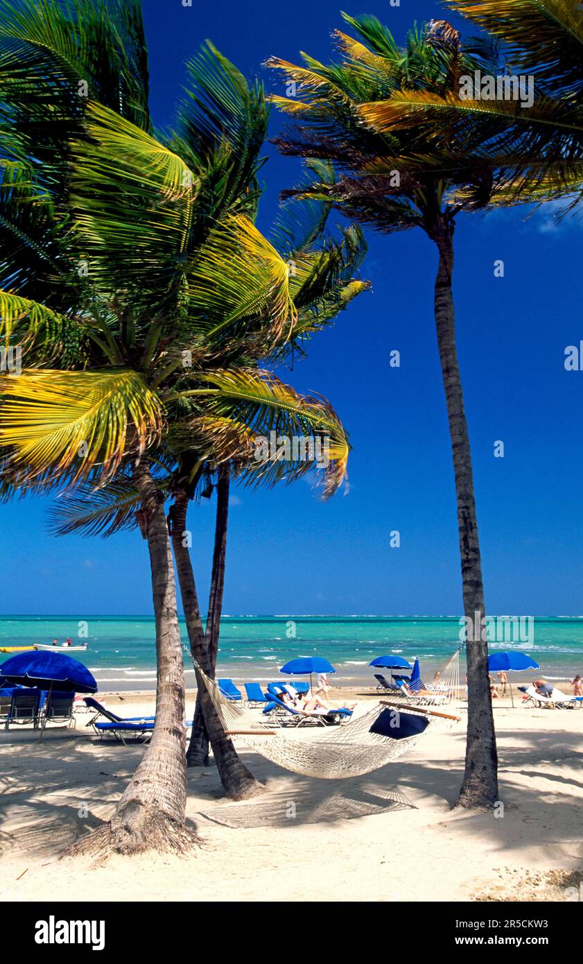 Beach in San Juan, Puerto Rico, Caribbean Stock Photo - Alamy