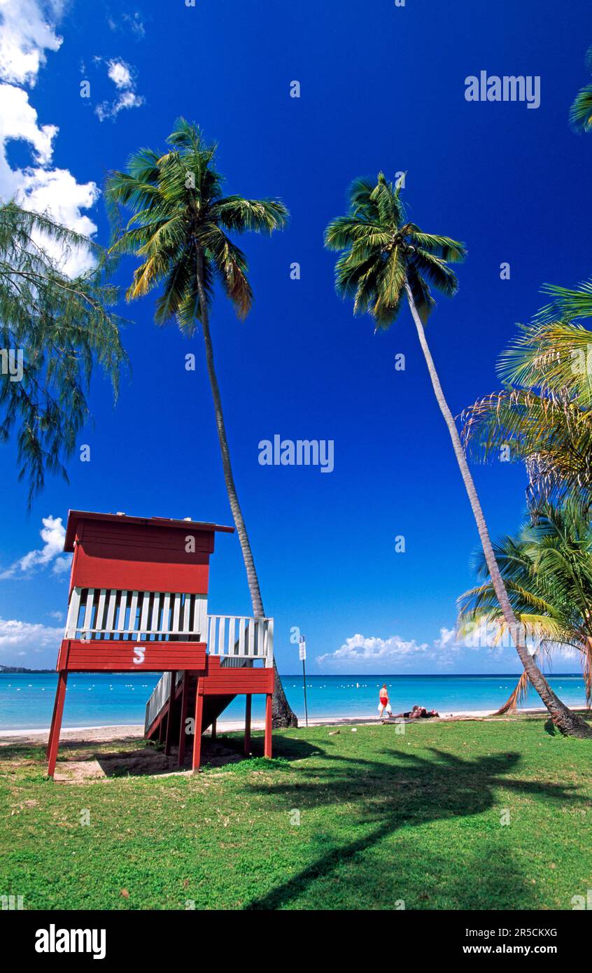 Luquillo Beach, Puerto Rico, Caribbean Stock Photo