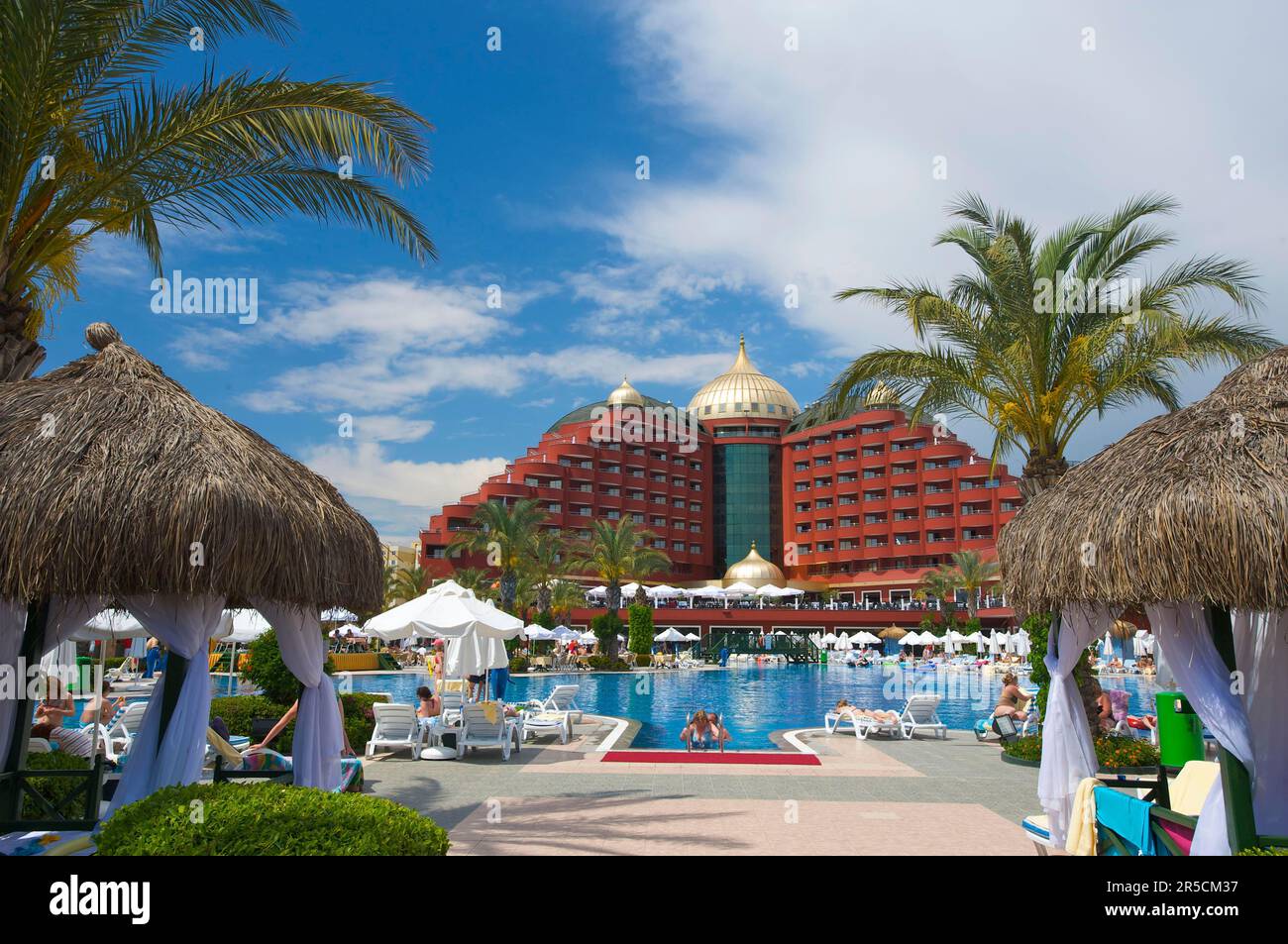 Delphin Palace Hotel, Antalya Beach, Turkish Riviera, Turkey Stock