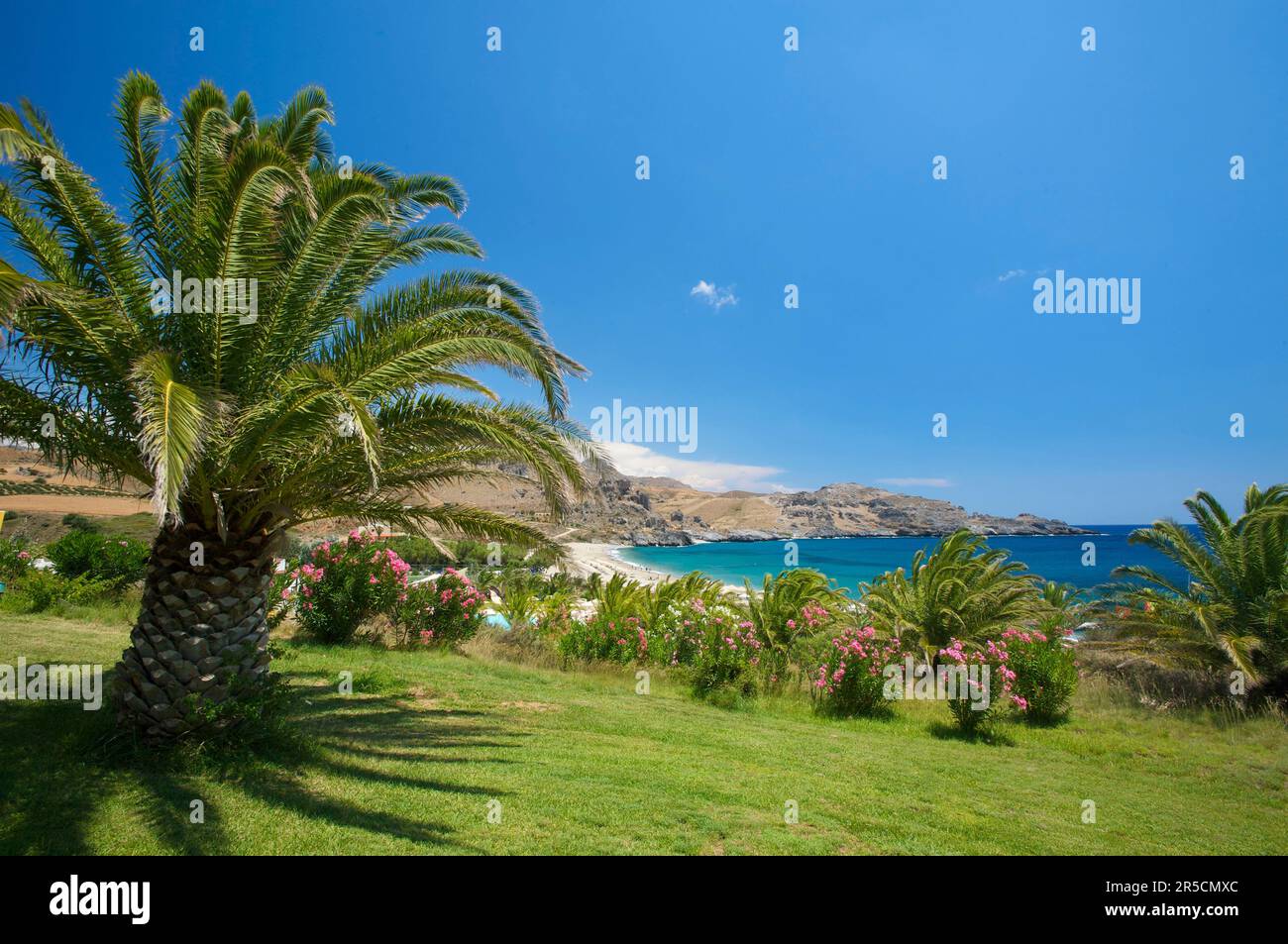 Damnoni Beach near Plakias, Crete, Greece Stock Photo