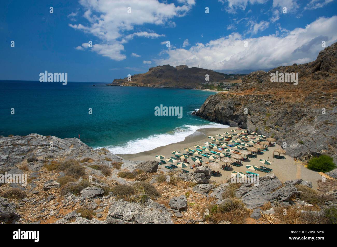 Amoudi Beach near Plakias, Crete, Greece Stock Photo